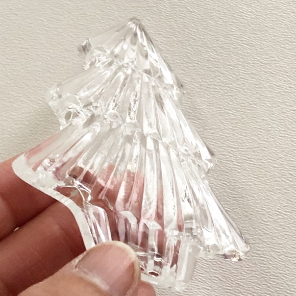 VTG I W Rice & Co Made Exclusively for Neiman Marcus Crystal Christmas Tree Box - Picture 5 of 9